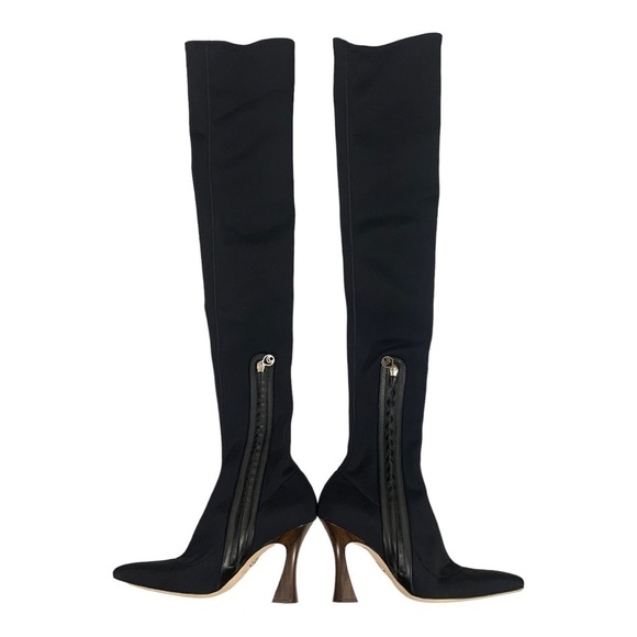 Brother Vellies Brandy Over The knee Thigh High heels Size 9 - Picture 6 of 10